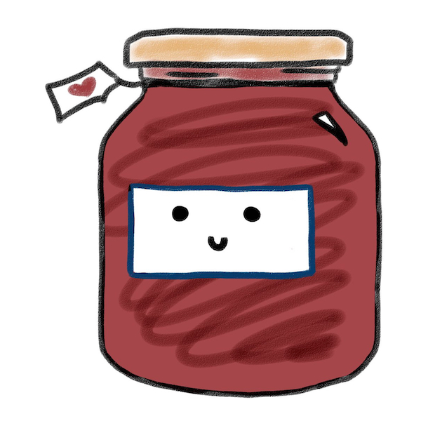 Jam mascot by @eejitlikeme
